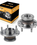 2Pcs 512271 Rear Wheel Hub Bearing Assembly Heavy Duty Replacement Fits Ford Fusion Lincoln Mkz Mazda 6 Mercury Milan with packaging.