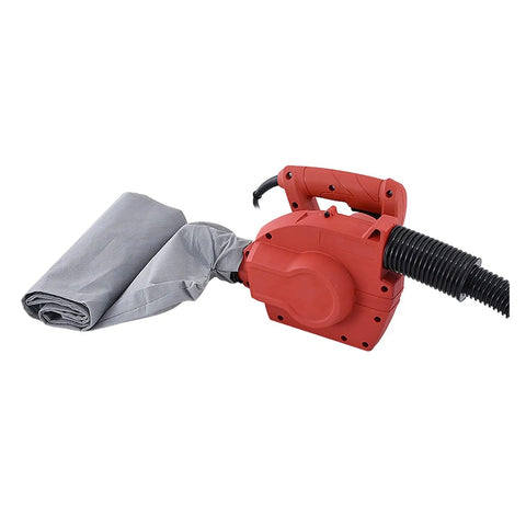 Badass 1280W Dual Purpose Blower And Suction Vacuum Cleaner For Garage Cleanups And Wall Grinding Heavy Duty Dust Collector with flexible hose.