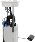 Rock Solid Fuel Pump Module Assembly Replacement To Zero Out Fuel Pulsation, showcasing internal components and connectors.
