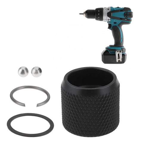 Impact Driver Collet Chuck Replacement Kit 324420-7 233005-7 For Makita BTP144 DTD129 TD126 Spare Parts Set with drill