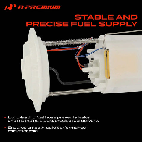 Direct Fit Electric Fuel Pump Module Assembly For Mercedes Benz GL450 GL550 ML350 ML500 ML550 detailed view showing hoses and connectors.
