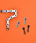 Badass Titanium Alloy Brake Bleeder Screw Set With Dust Caps For Motorcycles Mountain Road Bikes Dirt Rig Slick Fluid Bleed No Sweat Backyard Mechanic Must Have Gear, featuring screws and dust caps.