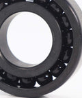 Dead Serious High Temperature Chrome Steel Full Ball Bearings 50X80X10mm TB16010 close-up view of open design.
