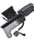 Top Shelf Right Power Running Step Motor Assembly Replacement For 2021 To 2025 Cadillac Escalade Suburban, black motor unit with connector.