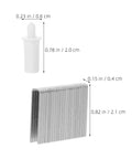 A Straight Up Game Changer For Sagging Wood Shutters Featuring 30 Spring Loaded Shutter Pins and reliable white plastic details.