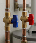Heavy Gauge 1/2 Inch Brass Angle Stop Valve Built Tough As Nails With A Full Port Design for plumbing upgrades.