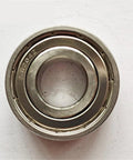 Top Shelf 440 Stainless Steel Deep Groove Ball Bearing S6215ZZ With Double Metal ZZ Shields 75X130X25MM visible from above
