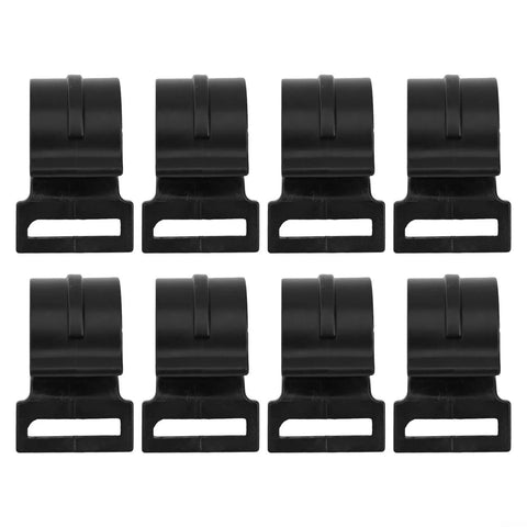 Road Ready Multi Task Camping Tent Pegs And Awning Pole Clips For Lockdown Sheltering With Heavy Duty Plastic Build for outdoor use