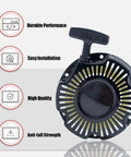 Pull Start Recoil Starter With Spark Plug For 97cc 2.8HP Mini Bikes And Go Karts Fits CK100-S CT100U CC100X SK100 MM-B80 Close-up