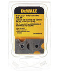 DeWalt heavy duty half inch replacement cutting die set for cutting tools, hardened steel construction in packaging