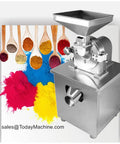 Heavy Duty Dry Mushroom And Fruit Vegetable Powder Grinder Machine For Home Or Small Workshop Stainless Steel Pulverizer
