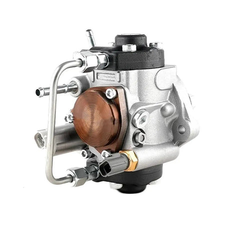 Common Rail Diesel Fuel Injection Pump For Nissan NP300 Cabstar Navara YD25 shiny aluminum casing with connectors for installation.