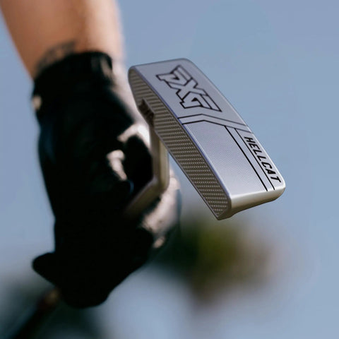 Close-up of Hellcat ZT Putter With Zero Torque Design Keeps Face Square 34 Inch Right Handed For Men Slant Grip