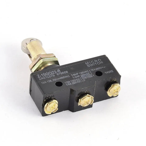 Rugged Panel Mount Limit Switch With Roller Plunger And Triple Screw Terminals For No Fuss Industrial Wiring SPDT 1NO 1NC Setup
