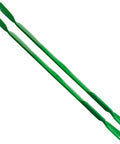 Badass 38 Inch Mulching Replacement Blades For Lawnmower Deck With Heavy Duty Powder Coating Smooth Fitment For John Deere Stx Tractors Tough Yard Work Gear Upgrade Your Ride With These Beast Cutting Tools 2 Pack in green and durable design.