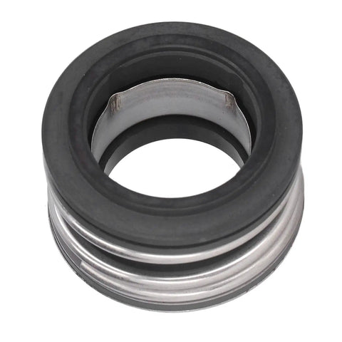 Slick Silicon Carbide Mechanical Seal Replacement Kit For Circulating Water Pump With Precision Sealing Springs And Rings. Close-up of sealing ring.
