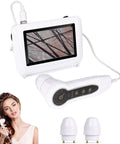 Rechargeable 5 Inch HD Scalp And Skin Analysis Camera For At Home Spa And Salon Use Pro Grade Skin Microscope for health check.