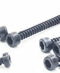 M3 Hex Socket Self Tapping Screws Premium Kickass Heavy Duty Assortment Kit 160 Piece Black Carbon Steel fasteners group