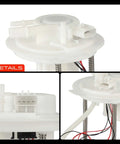 Direct Drop-In Electric Fuel Pump And Sender Assembly For Chrysler 200 3.6L And Jeep Cherokee KL FWD Only, detailing connector and assembly design.