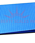 Built Different 48x48 Digital Floor Scale With Integrated Side Ramp For Warehouse Logistics heavy duty blue steel platform