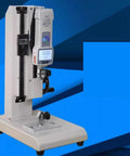 High Precision Digital Force Gauge With Manual Test Stand And Hand Wheel Push Pull Gauge For Tension And Compression Testing 8.6 Inch Stroke Clear Display Real Time Displacement Ball Screw Build ZP3000N on manual stand