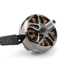 Set Of Four Boss Level Brushless Motors For Rc Fpv Racing Quads 2807 Frame 1500 Kv close-up view with copper windings.