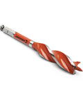 Solid Auger Drill Bit For Woodworking Seven Point Five Inch By One Inch With One Quarter Inch Quick Release High Speed Steel