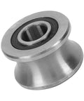Straight Up Top Tier U22 Track Roller Bearing Using A Slick Yoke Mount For 8mm Shafts Rolled From Hardened 9Cr18 Steel.
