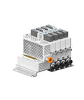 Multi Unit Suction And Burst Containerized Vacuum Generator With Centralized Gas Supply Built In 0.7mm Silencer And Pressure Detection