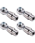 Rock Solid Four Piece 5/8 Inch 18 Thread Heim Joint Rod End Kit With Spacers for customizable steering parts.
