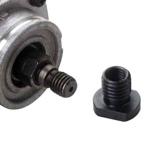 Premium M10 Angle Grinder Wheel Conversion Adapter For 100mm Power Tools With No Fuss Quick Change Design and threaded hub detail.