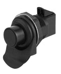 Push Button Latch Replacement For Boat Doors, Glove Boxes, And RV Cabinets, Left Or Right Hand Compatible, ABS Lock With Stainless Steel Bracket