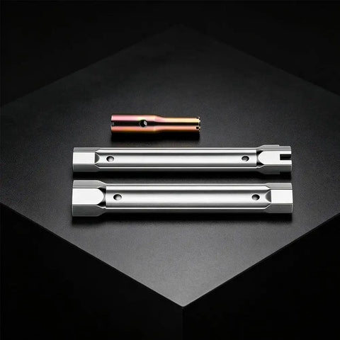 Rock Solid Hex Socket Wrench Set With Hollow Groove Design Makes Faucet Installation A No Sweat Gig Premium Alloy Steel Construction on dark background.