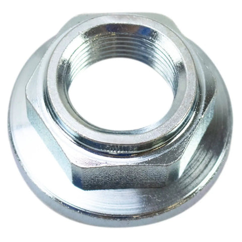 Professional Grade Complete Rear Wheel Bearing And Hub Assembly With Suspension Knuckle Pair close-up of metallic nut for mounting.