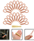 Dent Puller Welder Kit With Iron Dent Pulling Rings For Auto Body Repair DIY Friendly Shaping Tabs