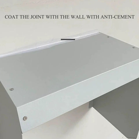 Heavy Duty EV Charger Canopy And Steel Roof Awning That Kicks Out Rain And Sun Guards Outdoor Posts with anti-cement joint.