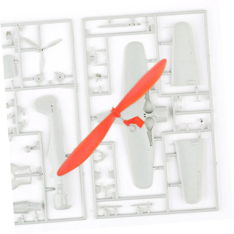 Plastic Model Airplane Propellers Replacement Parts Set For DIY Aircraft And RC Helicopters Durable Propeller Blades