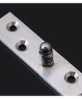 Heavy Duty Stainless Steel Pivot Hinges Set Of Ten Rock Solid Invisible Door And Cabinet Hardware showing a close-up of the hinge mechanism.