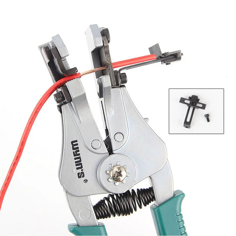 Heavy Duty Wire Crimper And Stripper Plier For Slick Multistrand Cable Cutting Deadset Reliable Insulation Removal with wire