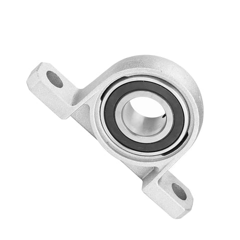 Tough As Nails Two Bolt Pillow Block Bearing With 20mm Bore Zinc Alloy Housing, top view, showcasing precision ball insert.