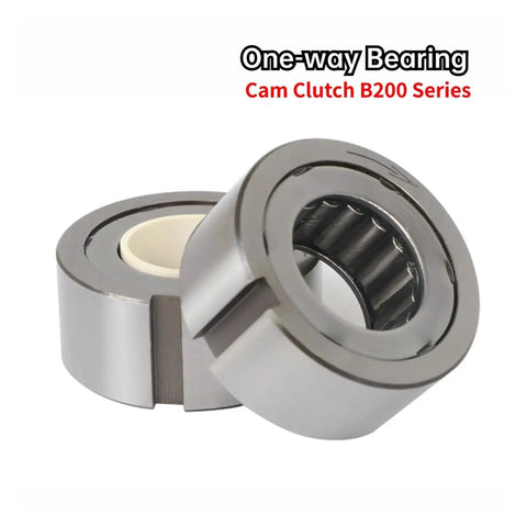Shop Tested Workhorse B205 Cam Clutch Needle Roller One Way Bearing With Keyway component close-up, solid steel construction.