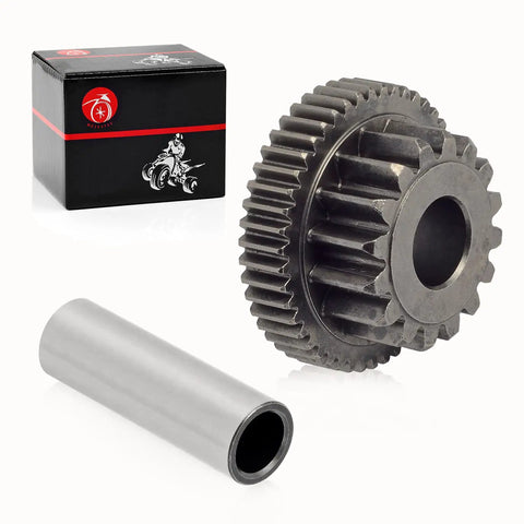 Heavy Duty Starter Clutch And One Way Bearing Idler Gear Kit With Gasket Set parts including gear and bearing for Honda Trx400Ex Trx400X ATV.