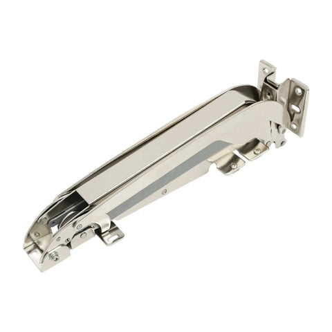 Top Shelf Heavy Duty Parallel Cabinet Hinges For Lateral Wardrobe Doors With 180 Degree Swing And A Rock Solid Load Build that showcases a nickel finish.