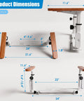 Top Shelf Heavy Duty Adjustable Toilet Safety Rails Built Tough With Rock Solid Steel Frame For Seniors Recovering From Surgery dimensions shown.
