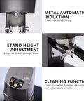 Slick Stainless Steel Coffee Tamper Delivers Dead Flat Packs On Command 58mm Universal Portafilter Fit Auto Induction feature details.