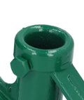 Close-up of the top view of Compact Manual Pipe Bender For Pvc And Wire, showcasing the durable cast iron build.