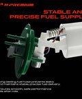 Heavy Duty Electric Fuel Pump Module Assembly For 2001 To 2003 Chrysler Town And Country exhibiting green fuel hose and assembly details.
