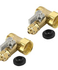 Top Tier 3 Way Ball Valve With Seamless Connection For 3 4 Inch Home Water Lines Lightning Fast Twist And No Fuss Maintenance featuring brass design.