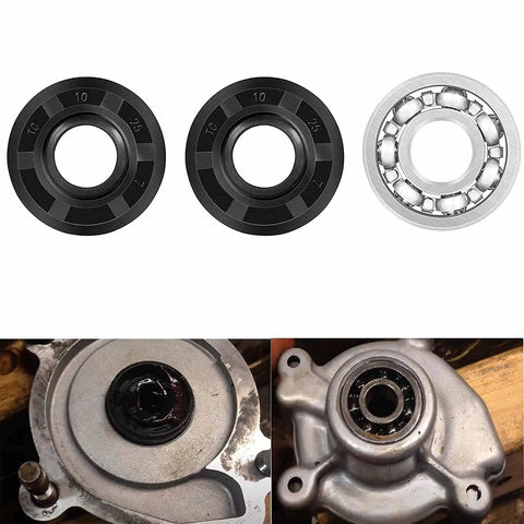 Heavy Duty Water Pump Gasket Seal Rebuild Kit For Polaris Trail Boss 350L And Sportsman 400 Two Stroke ATV components and inner parts.