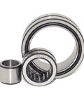 Pro Level One Piece Needle Roller Bearing With Inner Ring Na6908 40X62X40Mm pre lubricated three steel bearings displayed.